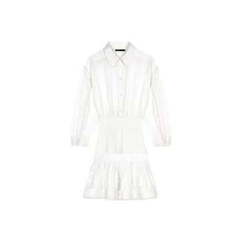 Maje Patchwork Mini Dress