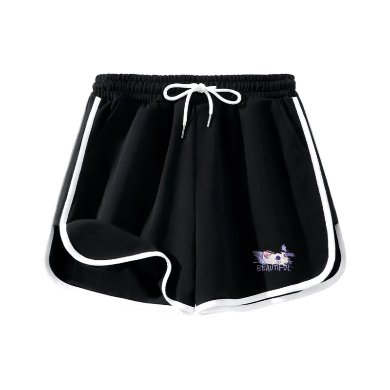 Cotton Casual Shorts Women's-6
