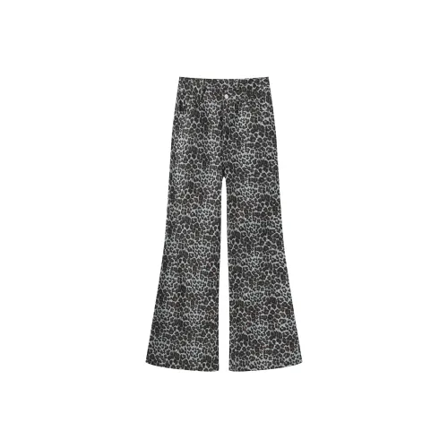 CUBIC Jeans Women's Leopard Print
