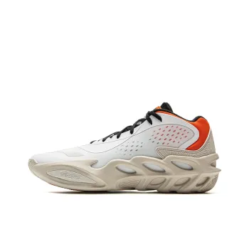 LiNing XinSheng Cushioning Rebound Mid Top Basketball Shoes Men's Gray White