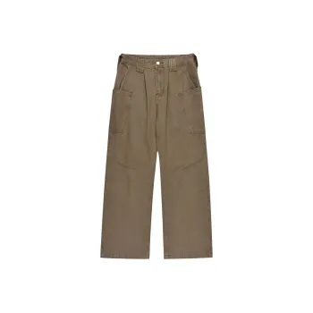 YINLEI Cargo Pants Women's Dark Khaki