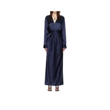 Christopher Esber Triquetra Twist Silk Maxi Dress