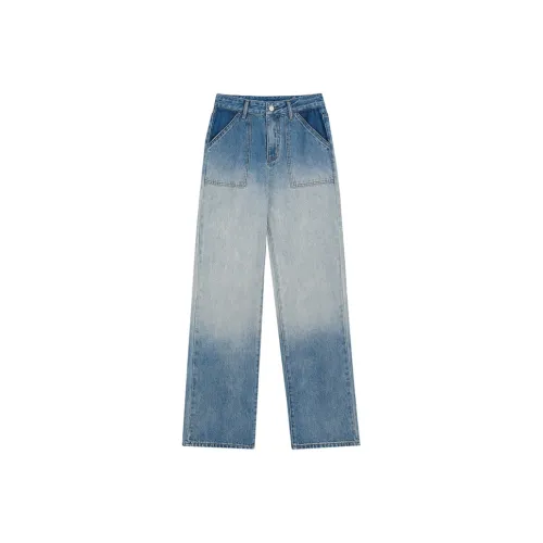 VEGA CHANG Jeans Women's Gradient Blue