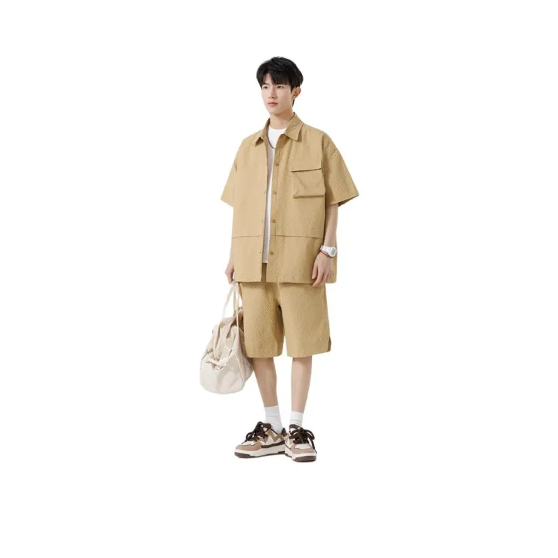 Anyveiw Shirt Matching Set Unisex-16