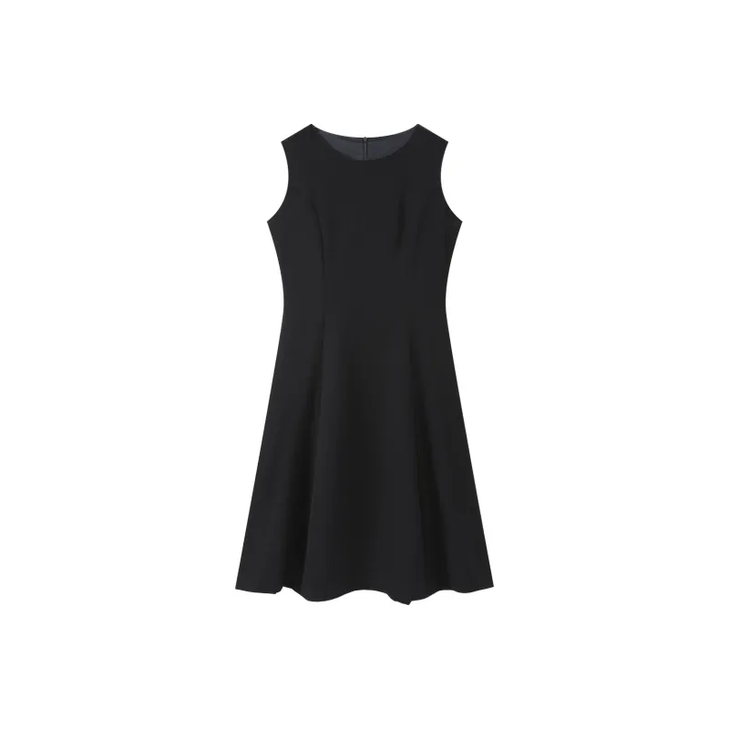 Romon Sleeveless Dresses Women's-4
