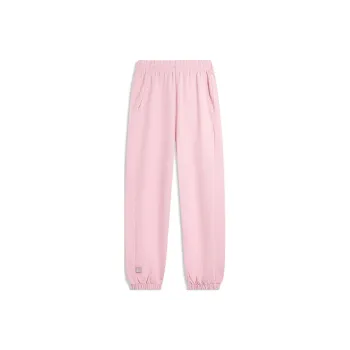 LiNing Sports Life Collection Knitted Sweatpants Women's Sheer Pink B Regular