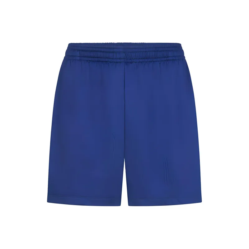 SKIMS TRACK MESH OVERSIZED SHORT Casual Shorts Women's COBALT/Cobalt Blue-0