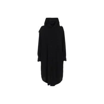 Yohji Yamamoto Hooded Midi Dress