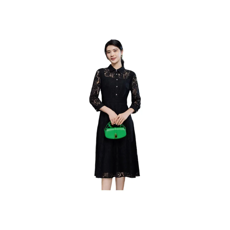 BBLLUUEE Long Sleeved Dress Women's-0