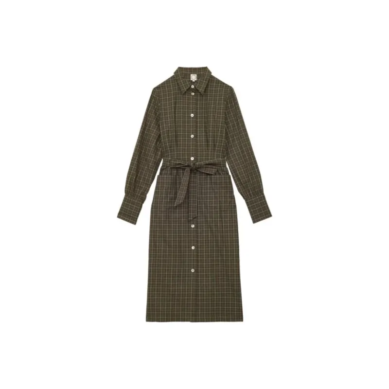 INES DE LA FRESSANGE Long Sleeved Dress Women's Green-0