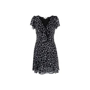 MICHAEL KORS Short-Sleeved Dresses Women's Black