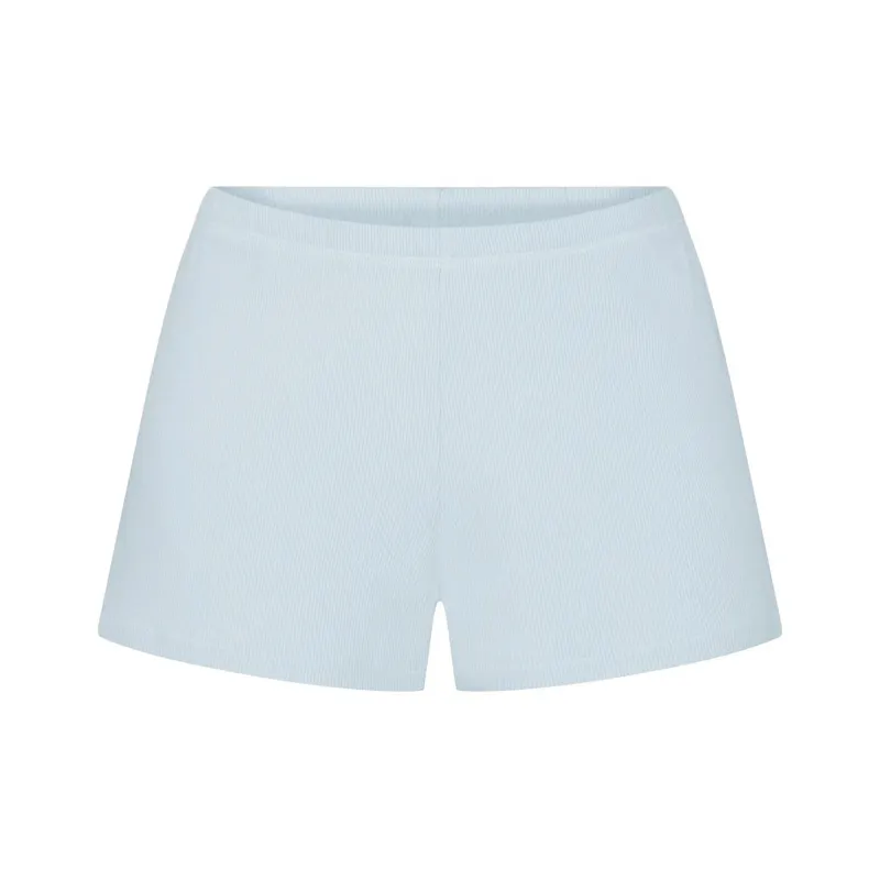 SKIMS COTTON RIB SHORT SHORT Casual Shorts Women's OPAL/Opal-0