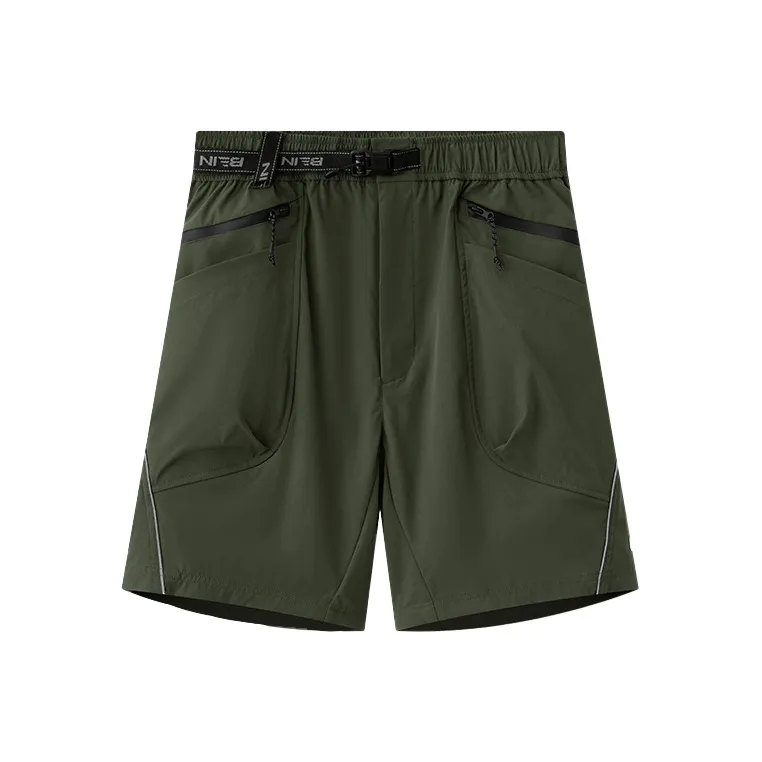 Bein Space Casual Shorts Women's Stone Moss Green-0