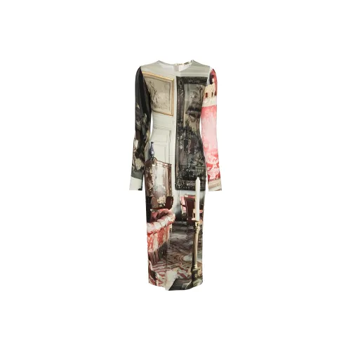 Vivienne Westwood Salon Artwork Long Boulle Dress