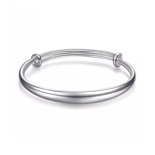 KING TAI SANG S999 Fine Silver Bangles Women's