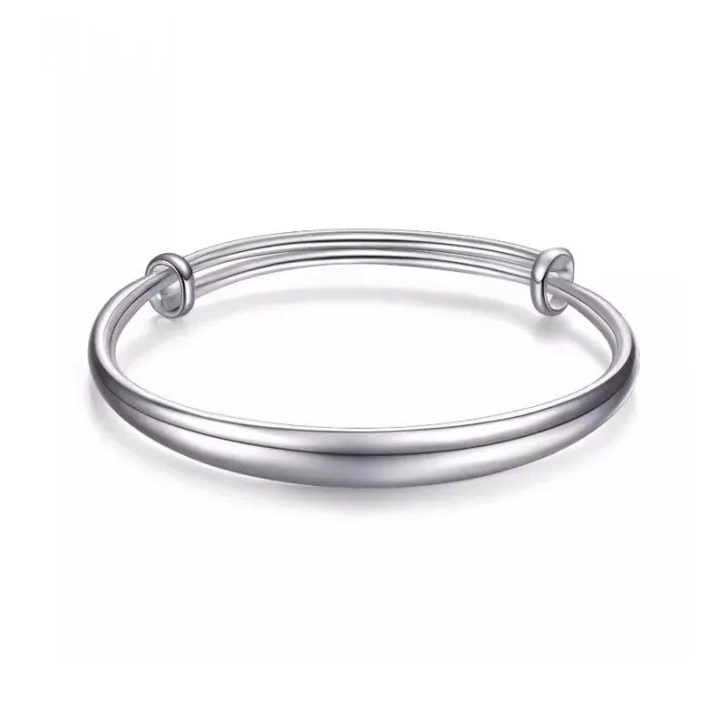 KING TAI SANG S999 Fine Silver Bangles Women's-0