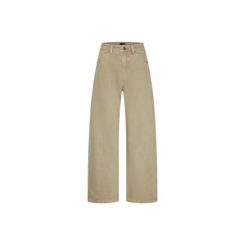 URBAN REVIVO Jeans Women's Ginger Yellow-0