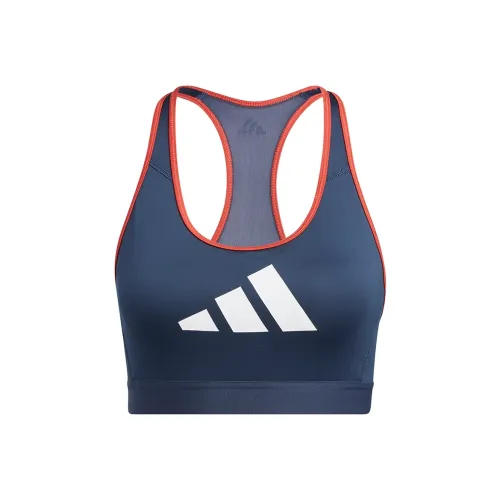 Adidas Sleeveless Sports Shirts Women's Navy Blue