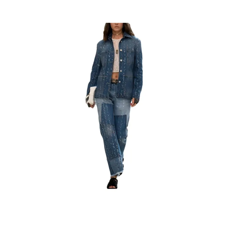 CHANEL Jeans Women's Black-0