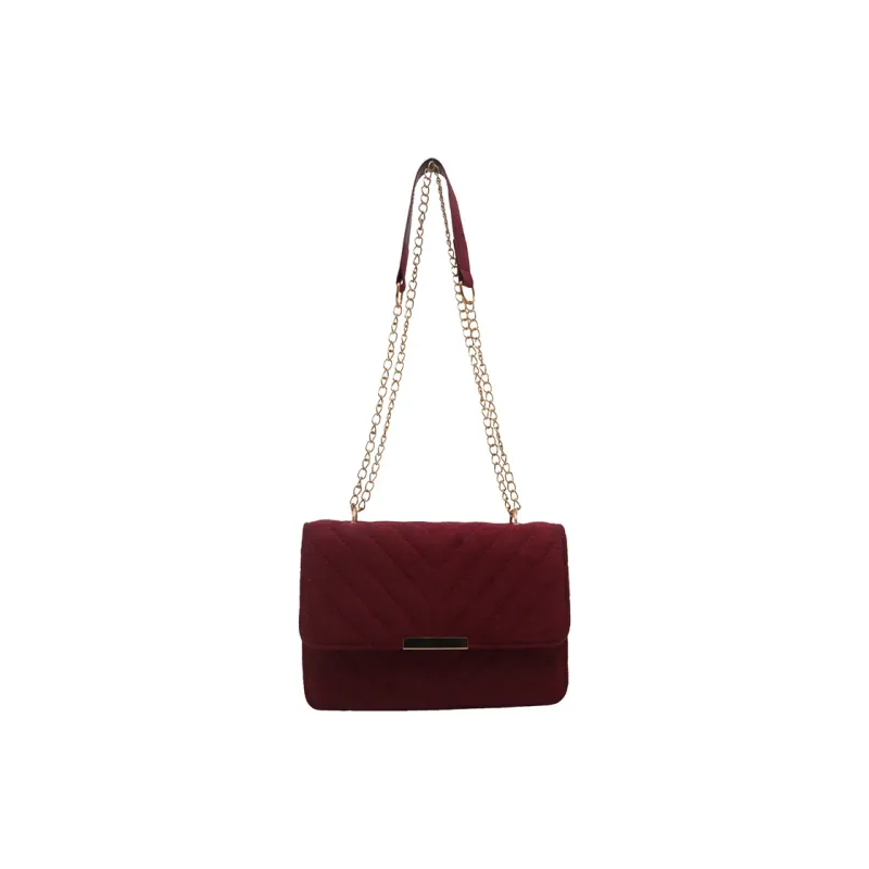 TOUTSEUL YOLO PU Shoulder Bag Women's Black/Red/Coffee/Brown-5