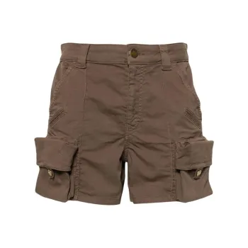 PINKO SS24 Casual Shorts Women's Brown