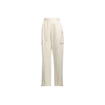 Adidas Originals CARGO PANTS Knitted Sweatpants Women's Ecru
