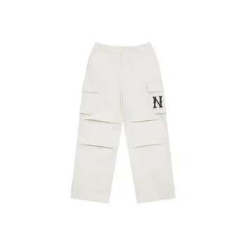 MLB New York Yankees Cargo Pants Women's Cream White