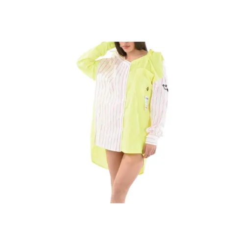 Marcelo Burlon Long Sleeved Dresses Women's Multicolor
