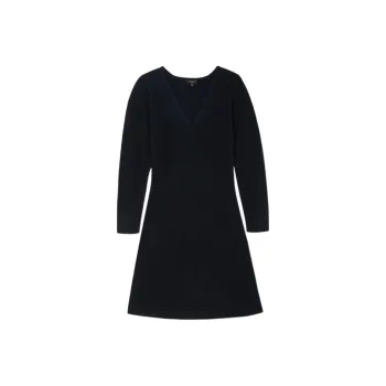 THEORY Long-Sleeved Dresses Women's Black