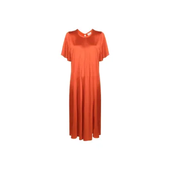 Forte Forte Short-Sleeved Dresses Women's Orange