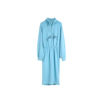 GURUI Long Sleeved Dresses Women's