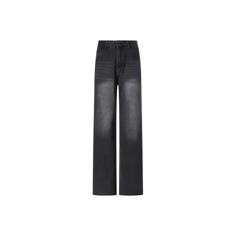 Wen Shan Jeans Women's Black Gray-0