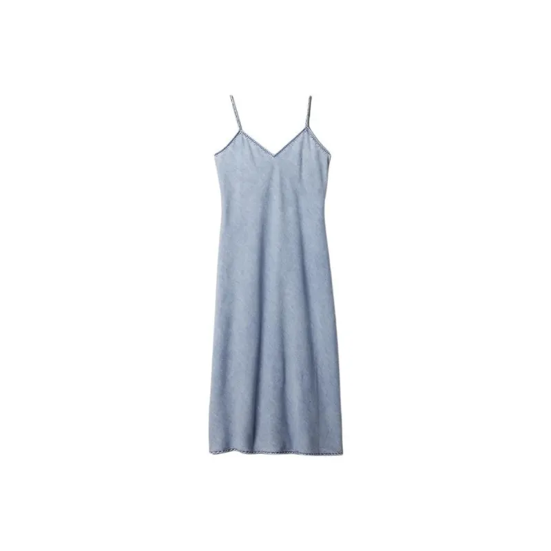 GAP Slip Dresses Women's Blue-0