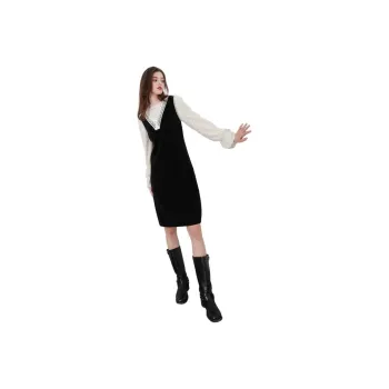 3COLOUR Long-Sleeved Dresses Women's Black