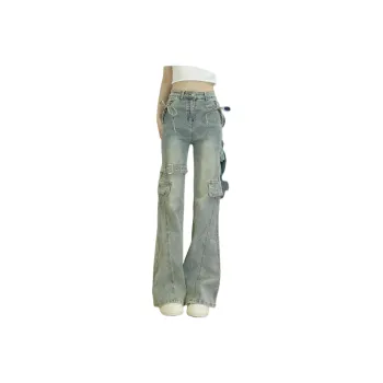 Concubine Zhu Jeans Women's Vintage Blue