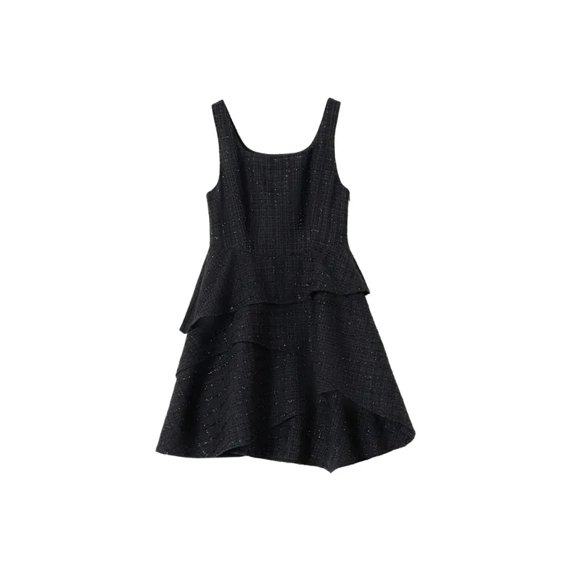 SOON FLOWER Slip Dresses Women's Black-0