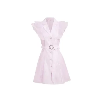 AUI Short-Sleeved Dresses Women's Purple