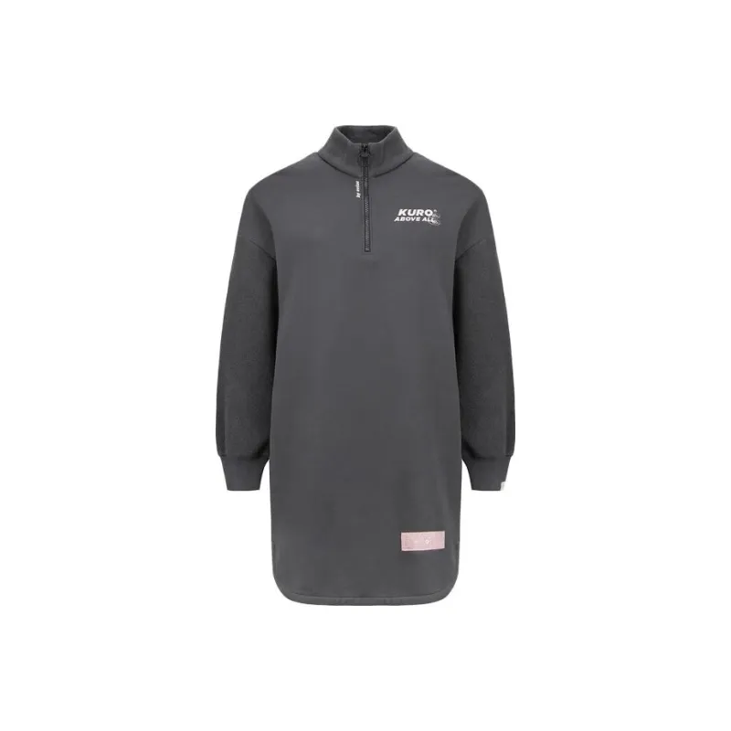 EVISU Long Sleeved Dresses Women's Dark Gray-0