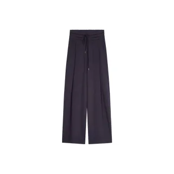 DRIES VAN NOTEN Wide-leg Cotton Track Pants