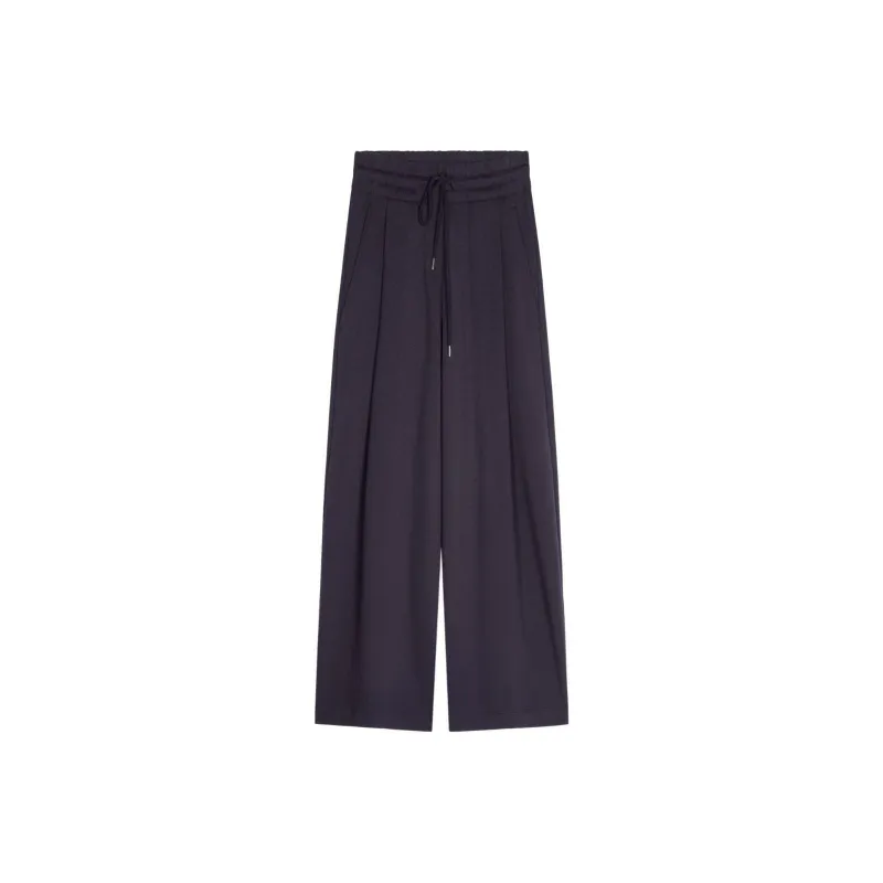 DRIES VAN NOTEN Wide leg Cotton Track Pants-0