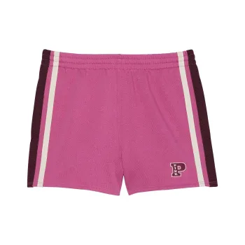 Victoria's Secret PINK Ivy Fleece Relaxed Shorts/Red Violet Casual Shorts Women's Red Purple