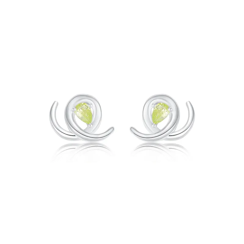 VAN GOGH 925 Sterling Silver Stud Earrings Women's-0