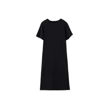 SOON FLOWER Short Sleeved Dresses Women's Black