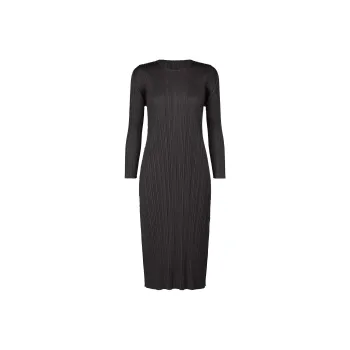 PLEATS PLEASE ISSEY MIYAKE FW24 Long Sleeved Dresses Women's Black