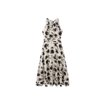 DonnaZilan Sleeveless Dress Women's Black