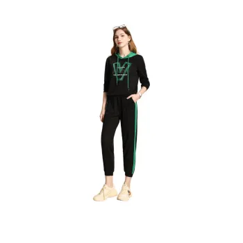 FENHONGMALI Casual Suit Women's Black