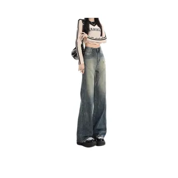 Mu Xiao Xin Jeans Women's Vintage Blue