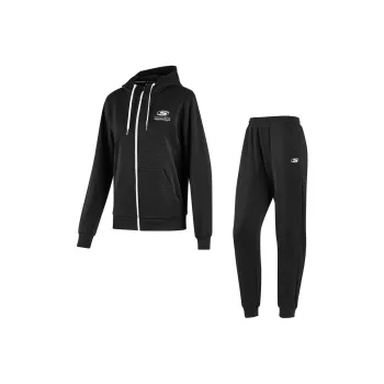 Skechers Basic Sports Series Casual Suit Women's Carbon Black