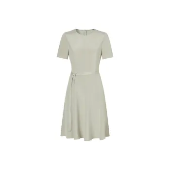 JZ Juzui Short Sleeved Dress Women's Light Green
