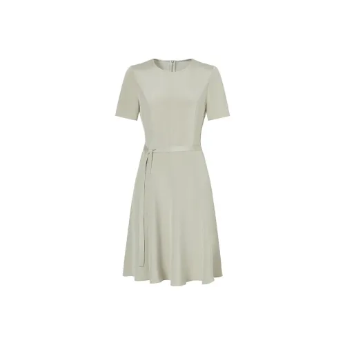 JZ Juzui Short Sleeved Dress Women's Light Green
